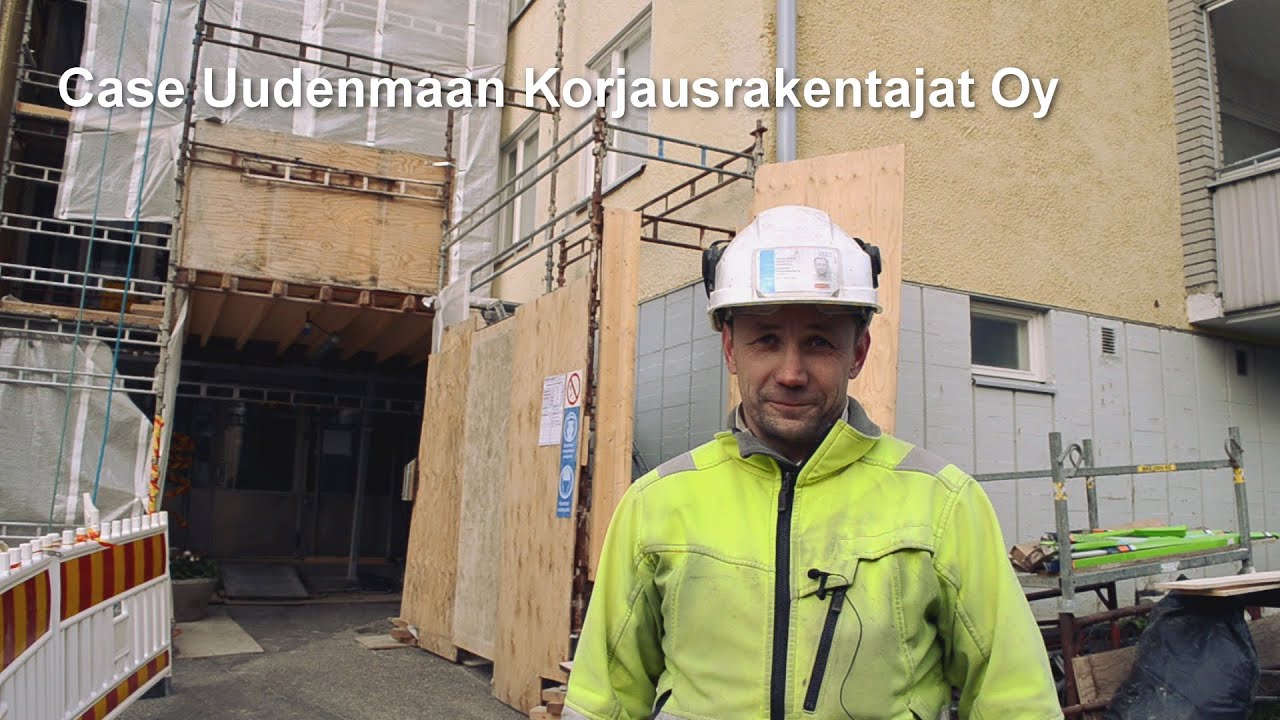 Case Uudenmaan Korjausrakentajat Oy - Kulunvalvonta työmaalla & raportointi Verohallinnolle