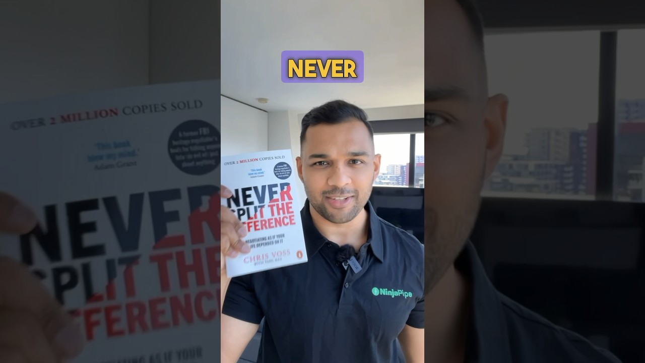 3 books to checkout to learn sales and negotiation 🧠 