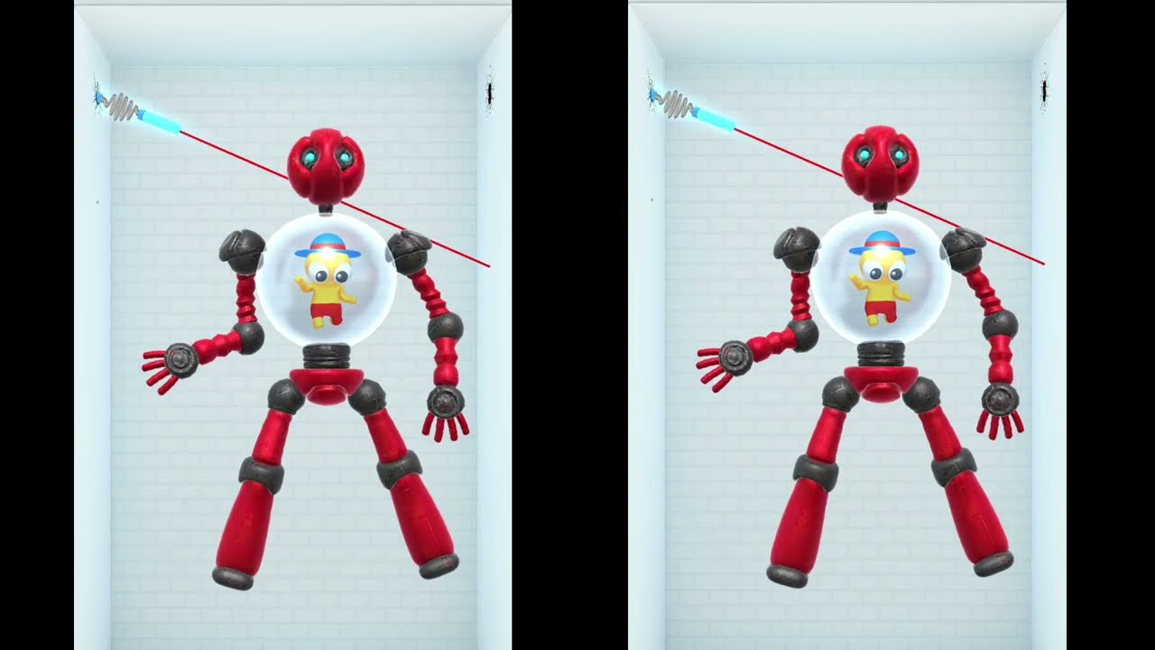 🎯Spring Spear Snap Lancer Gameplay | Addictive Physics Spear Throwing Game