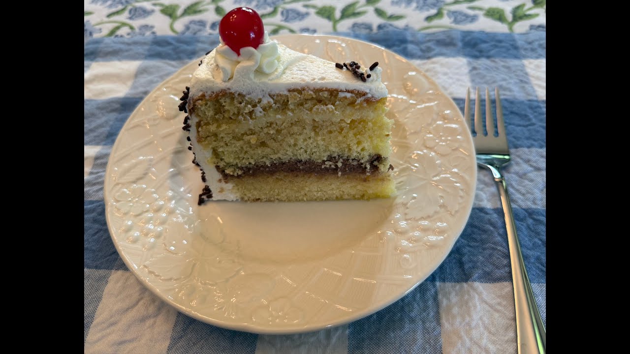 Итальянский ромовый пирог