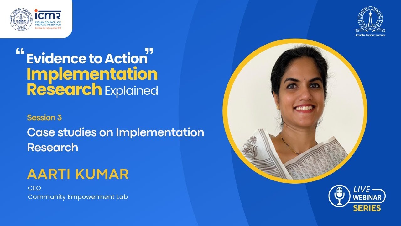Case Studies on IR | Aarti Kumar | IR Webinar Series | S3