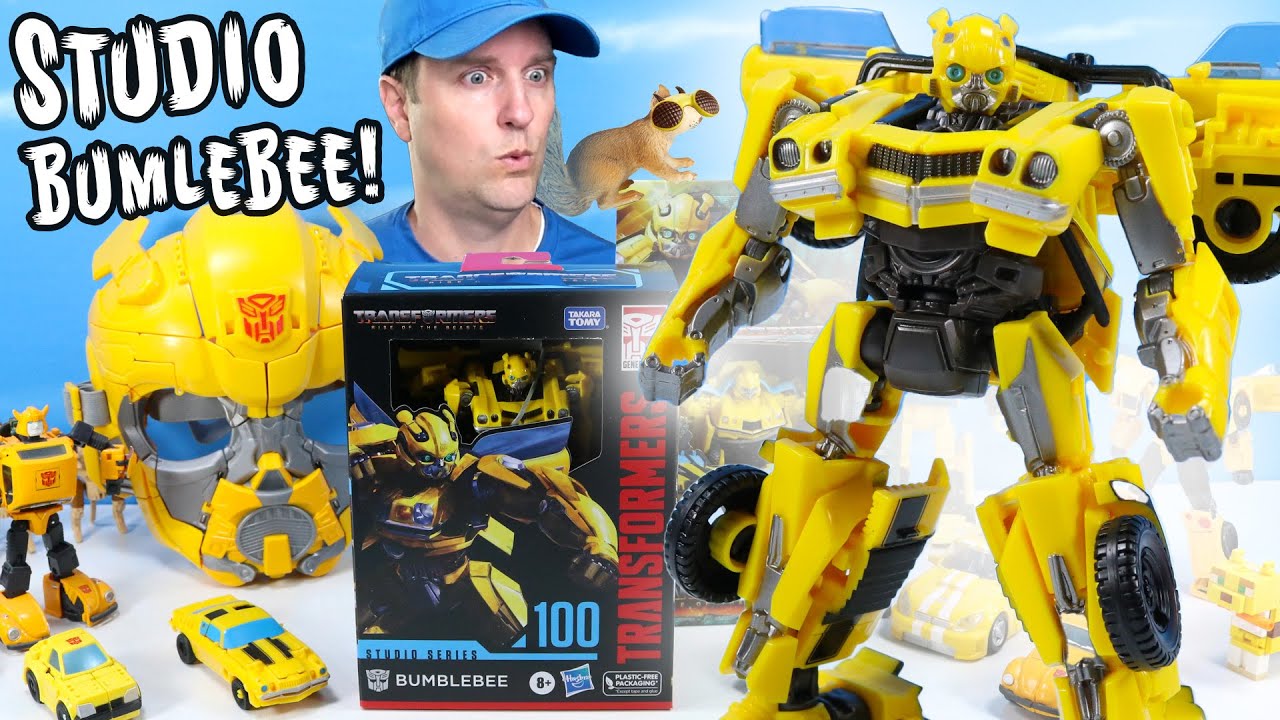 Transformers: Rise of Beasts Studio Series 100: Бамблби очень жёлтый! Обзор коллекции
