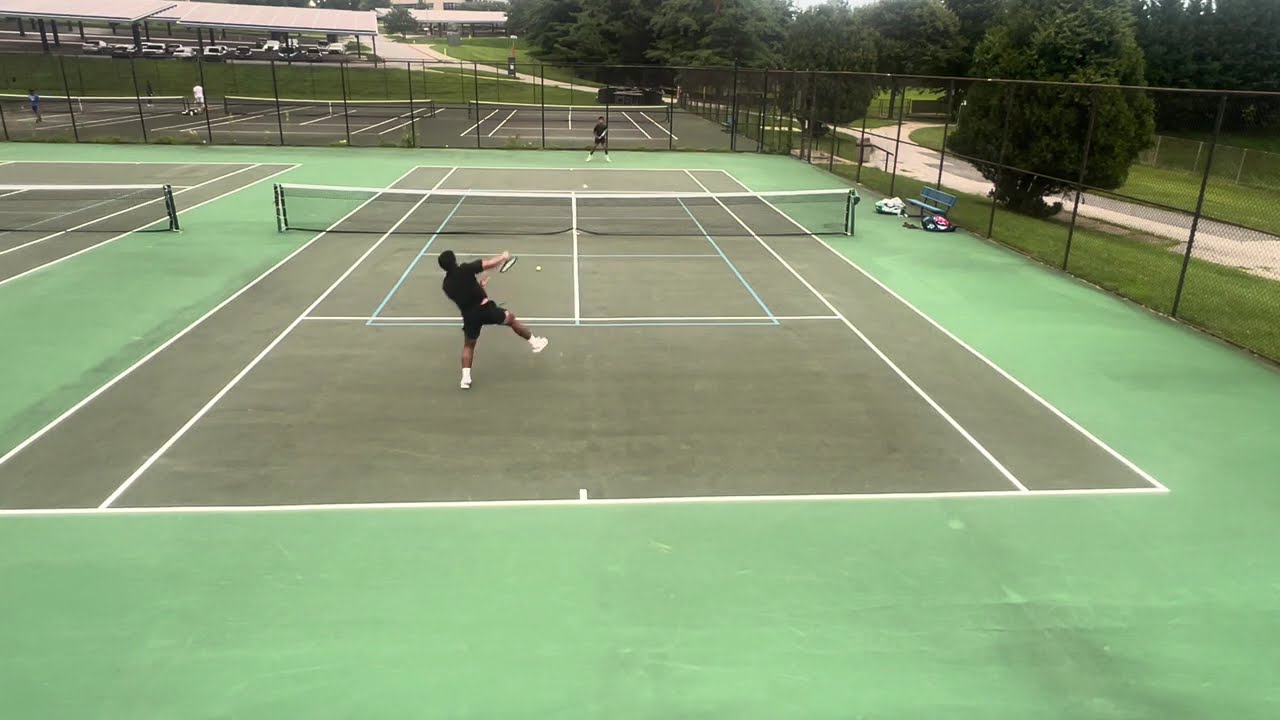 Most intense 3.5 tennis match ever part 2