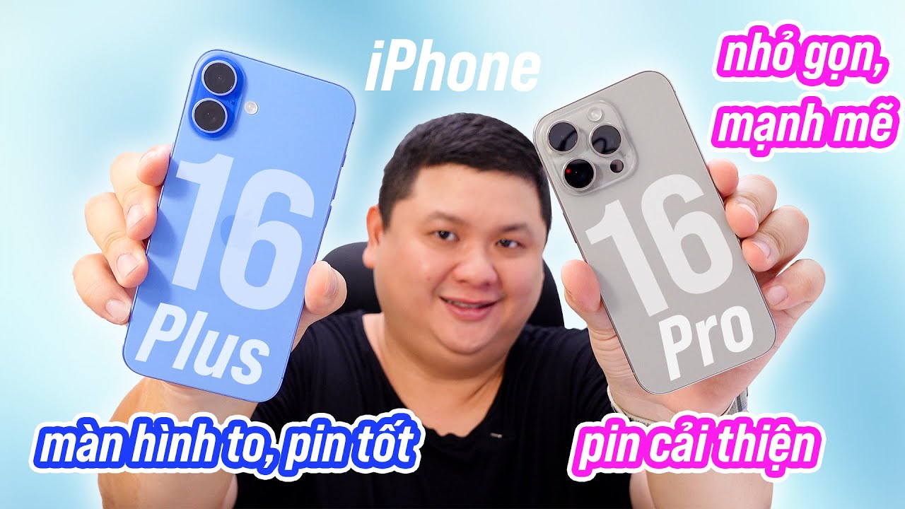 iPhone 16 Plus vs iPhone 16 Pro