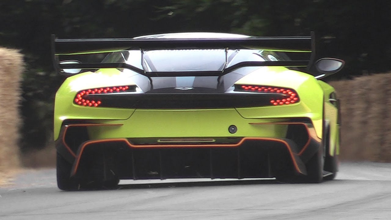 Aston Martin Vulcan AMR Pro - V12 Sound In Action at Goodwood 2017