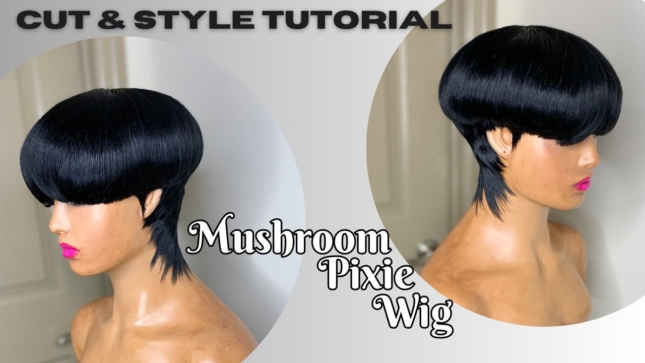Pixie Wig Tutorial | Mushroom Cut | Step by Step Full Tutorial | Mold, Cut & Style