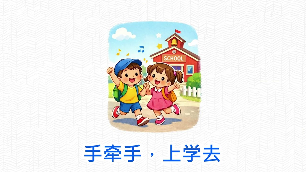 手牵手上学去 -  Beginner Ukulele