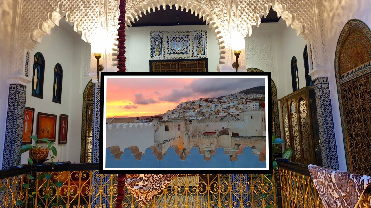 CASA RIAD MARROQUÍ PRECIOSA! Un palacio en el corazón de la Medina de Tetuan (Marruecos)