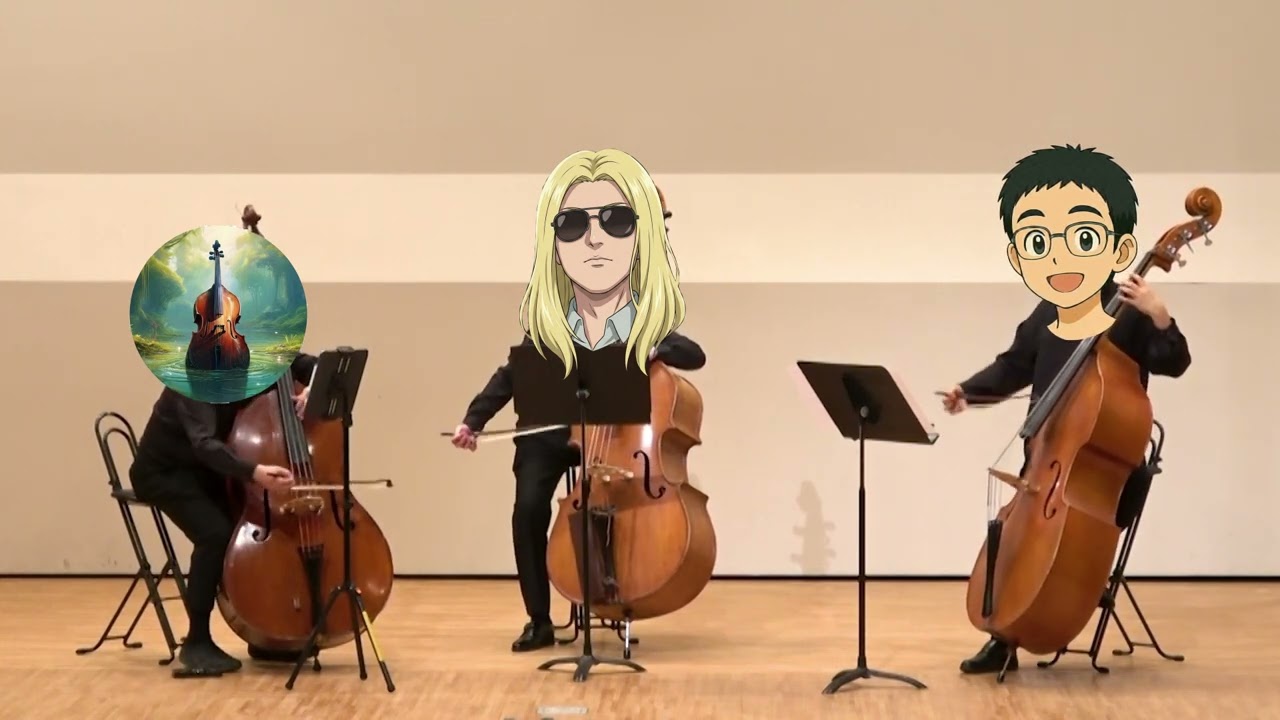 3台のコントラバスのためのソナタ／塩見康史（Sonata for 3 contrabasses/Yasushi SHIOMI）