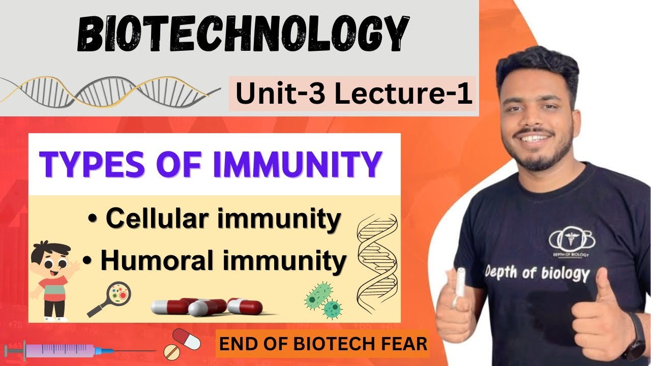Immunity || types of immunity || cellular immunity || humoral immunity || immunity depth of biology