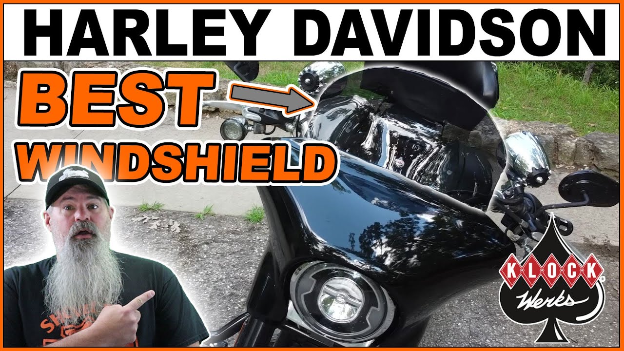 The Best  Windshield for her HARLEY DAVIDSON Softail? @GetKlocked