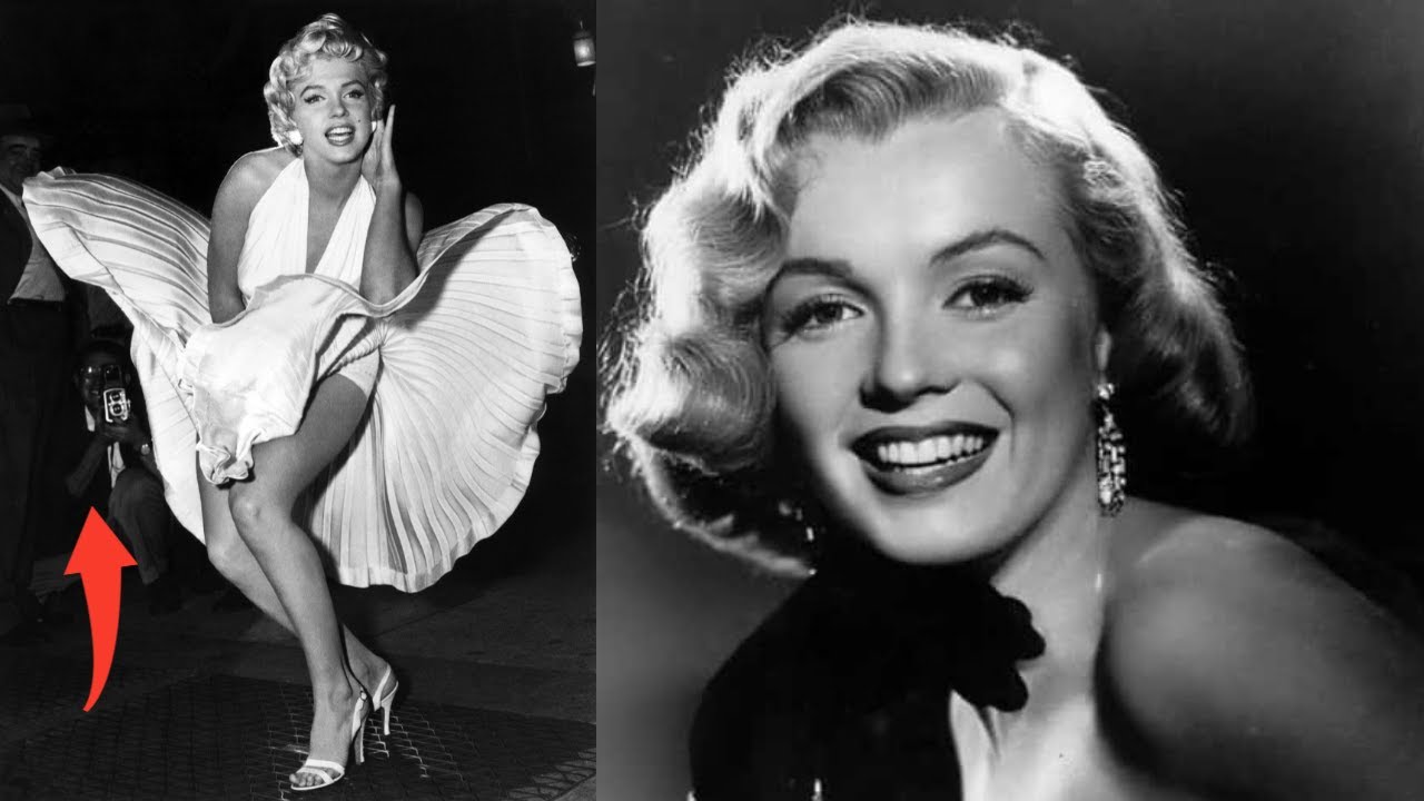MARILYN MONROE : 50 fotografías DETRAS DE LAS CÁMARAS! | Retro Fotos
