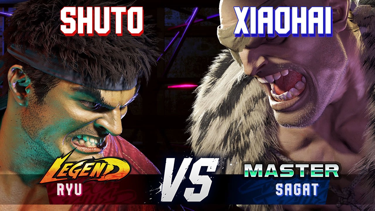 SF6 ▰ SHUTO (Ryu) vs XIAOHAI (Sagat) ▰ High Level Gameplay