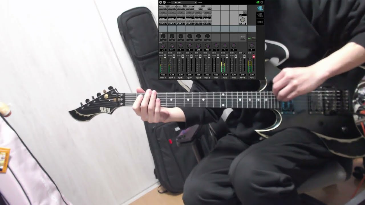 scream aim fire guitar cover