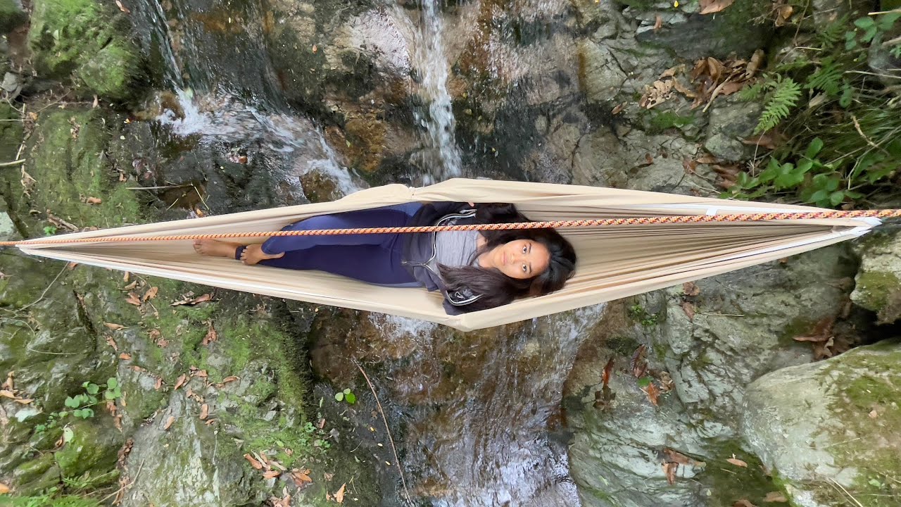 24 HOURS SURVIVAL CAMPING Eating ONLY Military MRE's and Sleeping in a HAMMOCK - BUSHCRAFT SOLO