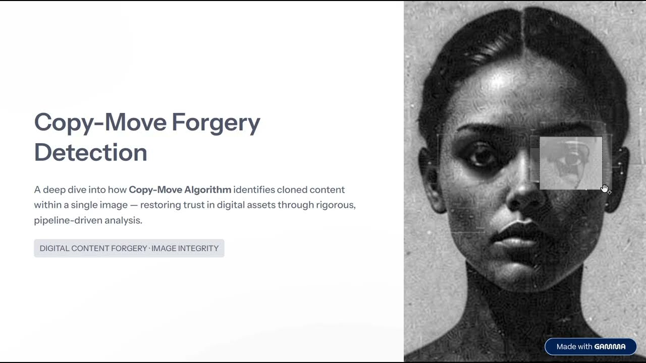 Copy-Move Image Forgery Algorithm - Explained!