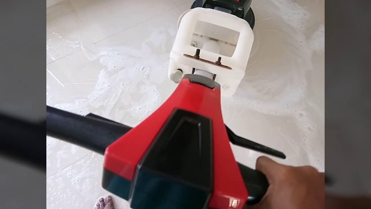 Cara menggunakan mesin poles lantai