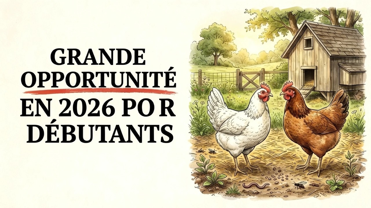 Pourquoi démarrer un élevage de volailles en 2026 est le choix le plus intelligent pour un débutant
