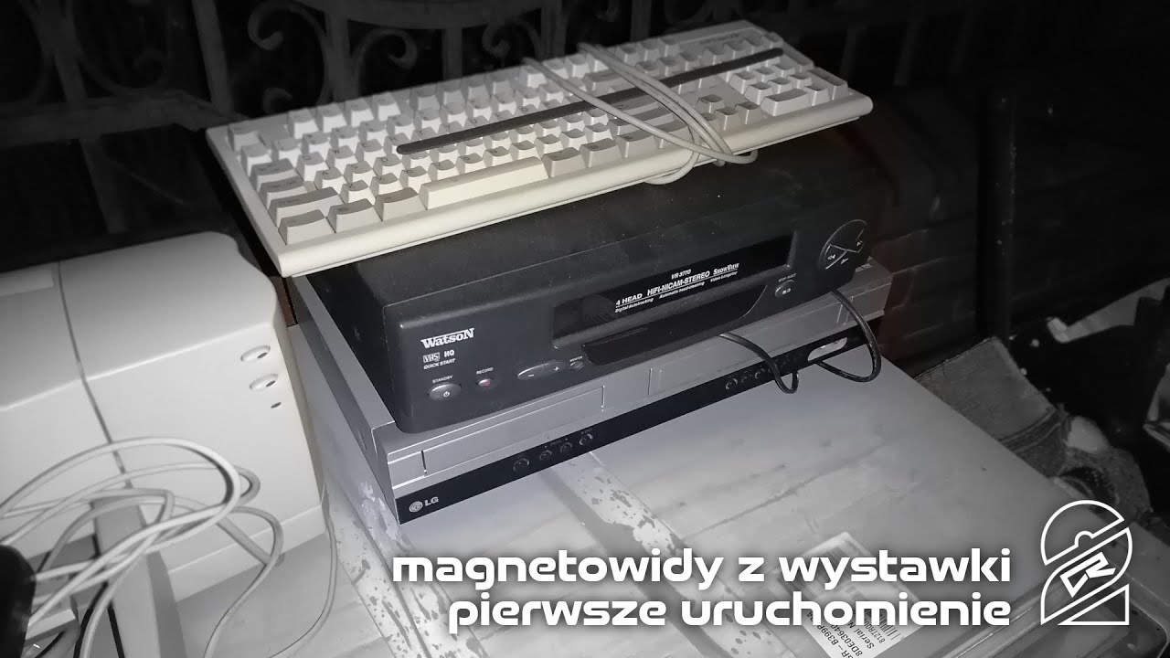 Magnetowidy z wystawki gabarytów 🔳 Watson VR3770, LG V180 🔳 pierwsze uruchomienie