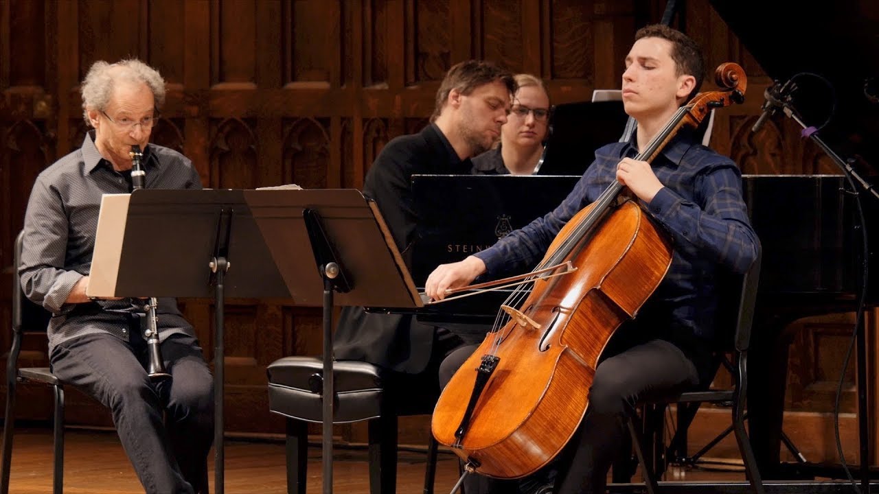 FAURE: Trio for Clarinet, Cello and Piano in D minor - ChamberFest Cleveland (2017)