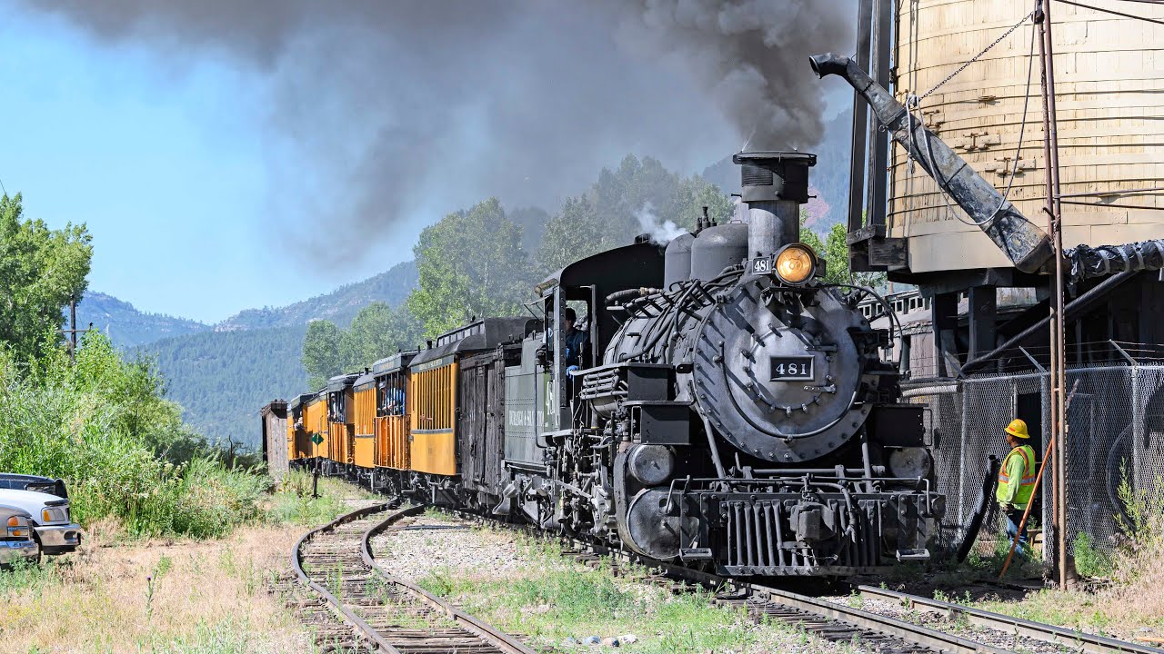 (4K) A Day on the Durango & Silverton Narrow Gauge Railroad
