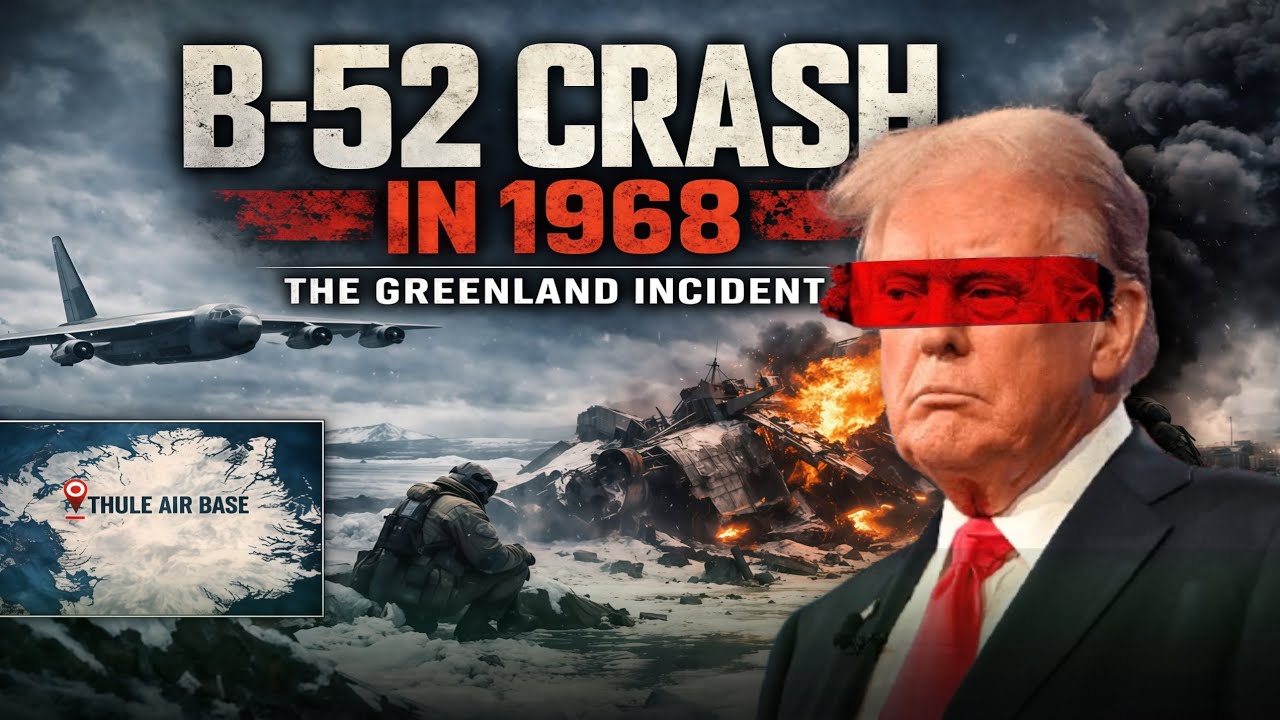 1968: Diyaarad B-52 ah oo Nukliyeer Siday ayaa ku Burburtay Barafka! | Thule Air Base incident