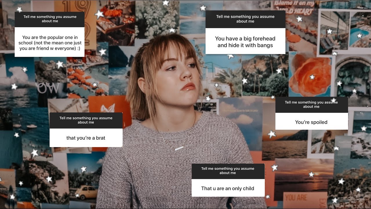 Reacting To People's Assumptions Of Me /// TILLY JOAN