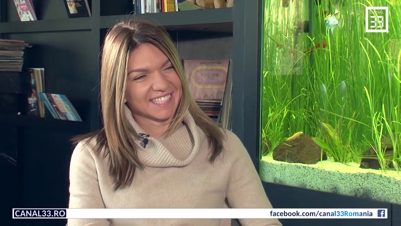 Simona Halep, interviu realizat de Cristina Țopescu pentru Canal 33