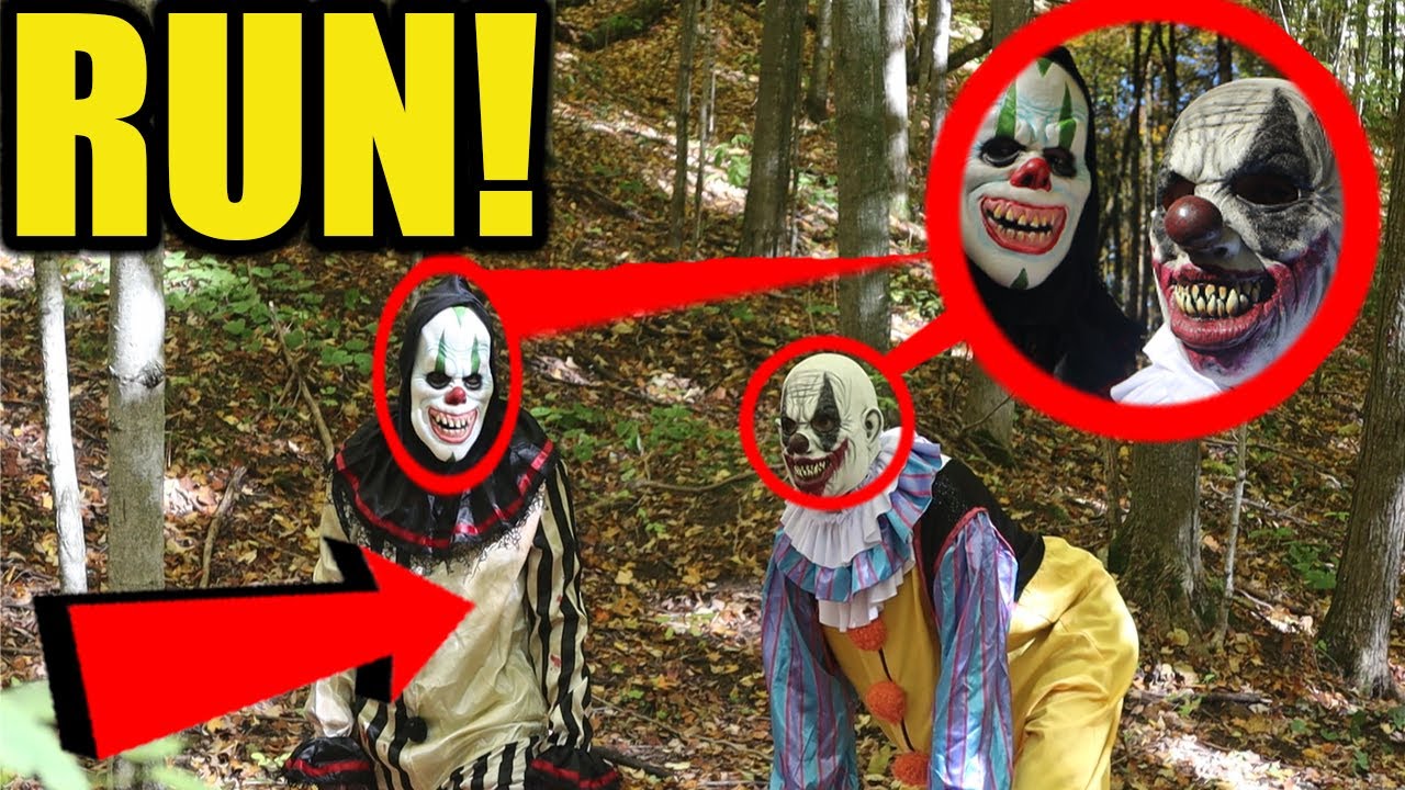 When you see 2 scary killer clowns fighting at clown forest, stay FAR away (STROMEDY INSPIRED)