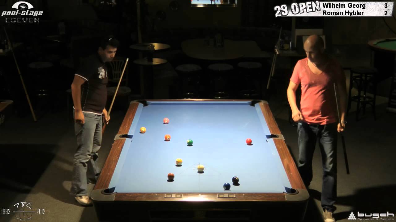 Twenty Nine 9-Ball Open 2012, 10 Georg-Hybler, Final, Pool-Billard