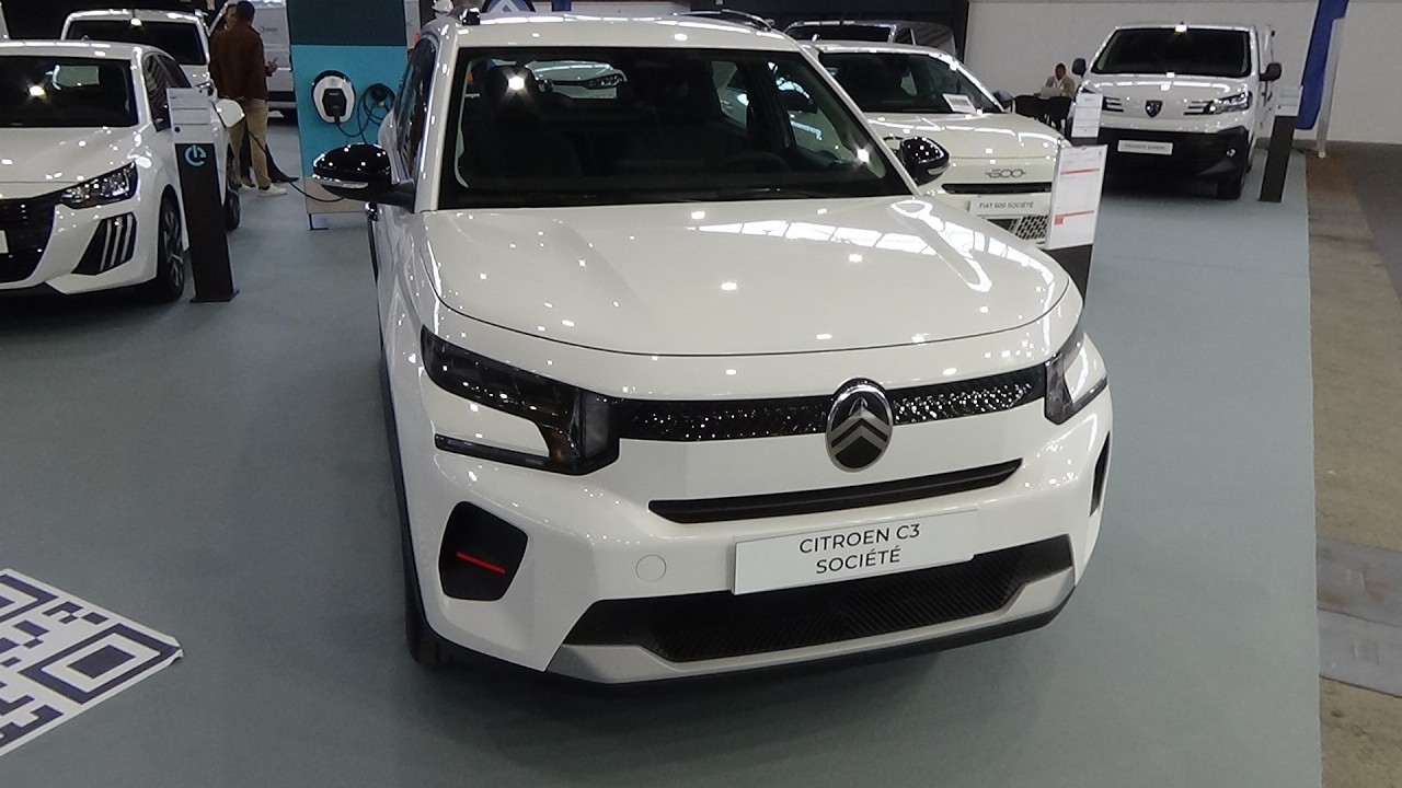 Citroen C3 Turbo 100 Pro Business R 2026 года — Экстерьер и интерьер — Автосалон Лион 2025