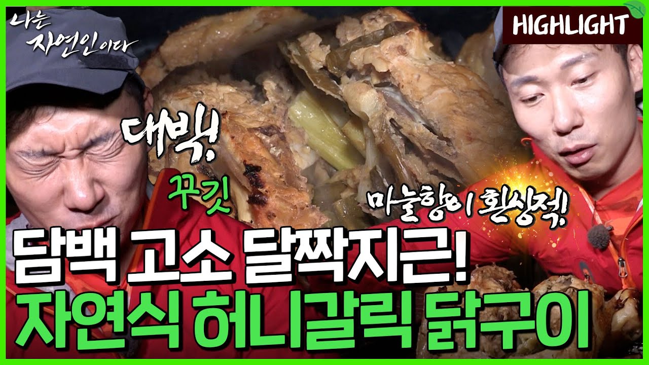 설탕물을 먹고 자란 슈가 보이의 자연식 허니갈릭 닭구이🍗｜자연인 하이라이트 195회