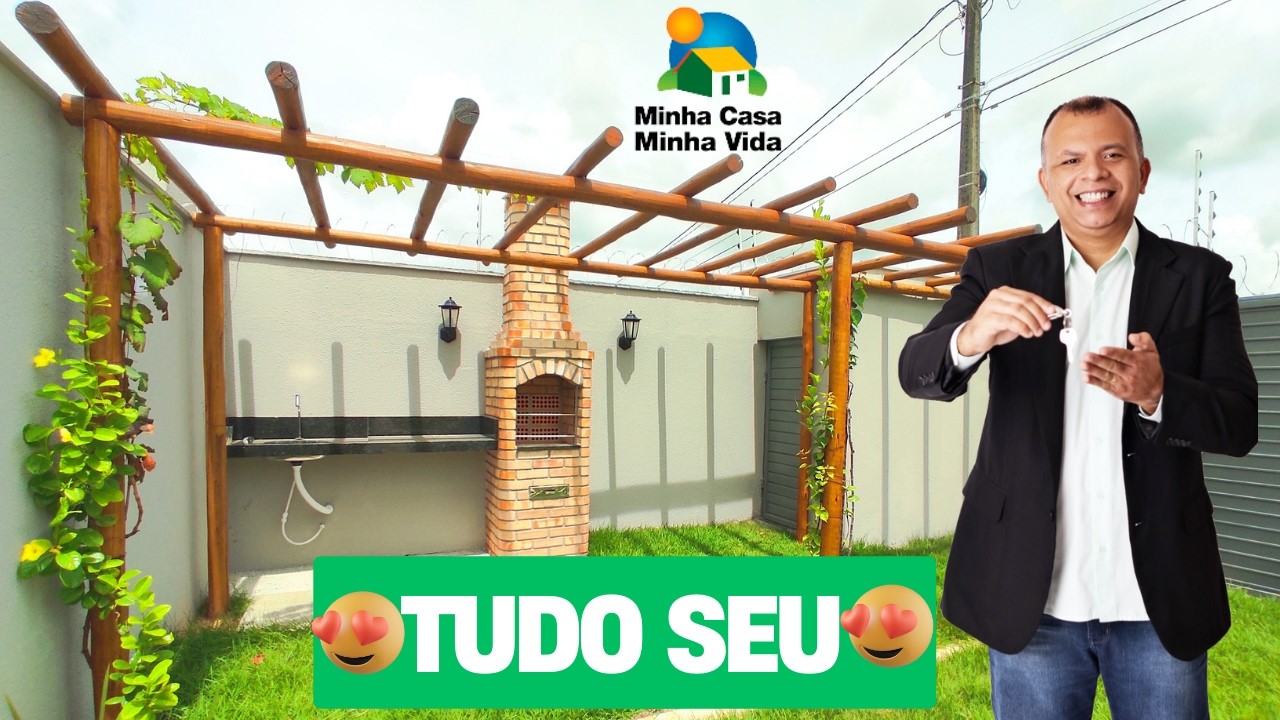 💎😃 LINDO RESIDENCIAL EM PARNAMIRIM/RN (54 M²) - TEM TUDO QUE VOCÊ QUER