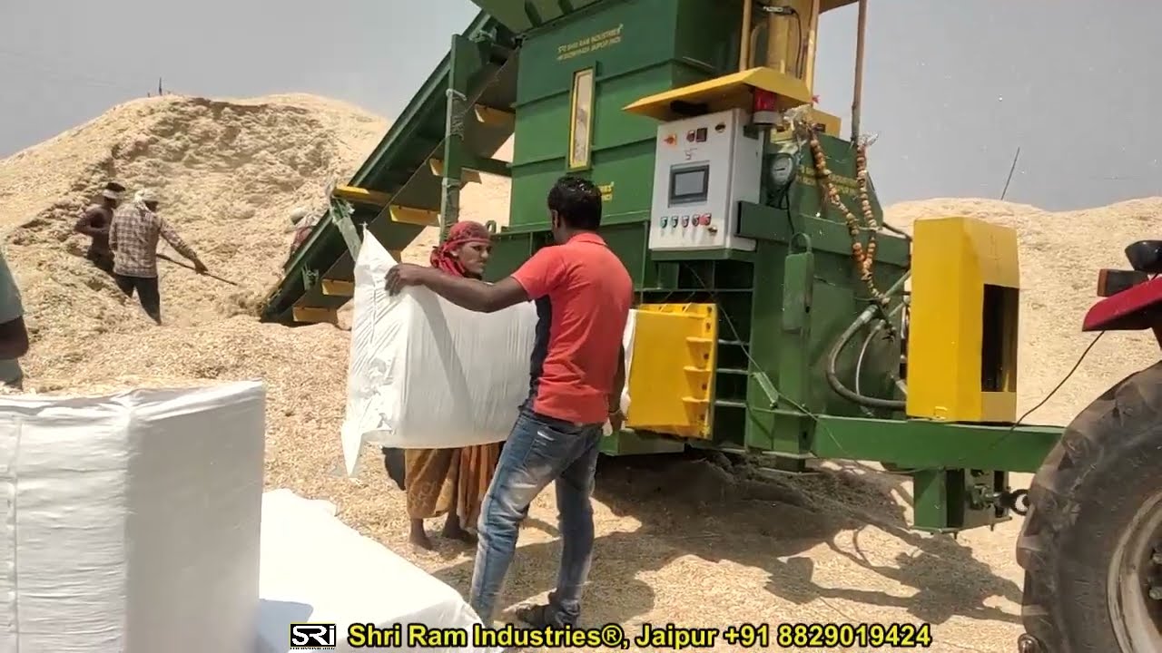 Straw Baler Machine Tractor Operated In India | Sukala Press Machine |Tractor Operated Baler Machine