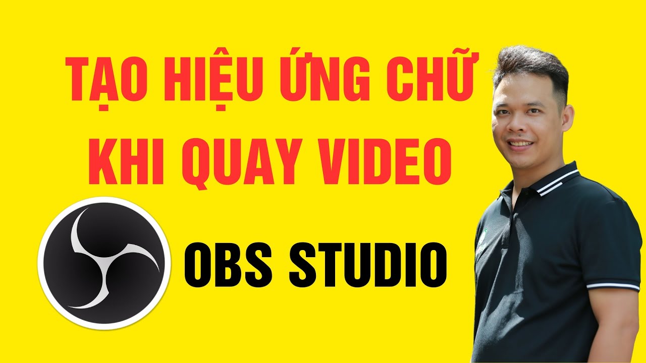 Tạo hiệu ứng dòng chữ chạy dưới video khi sử dụng OBS Studio - GATIKI