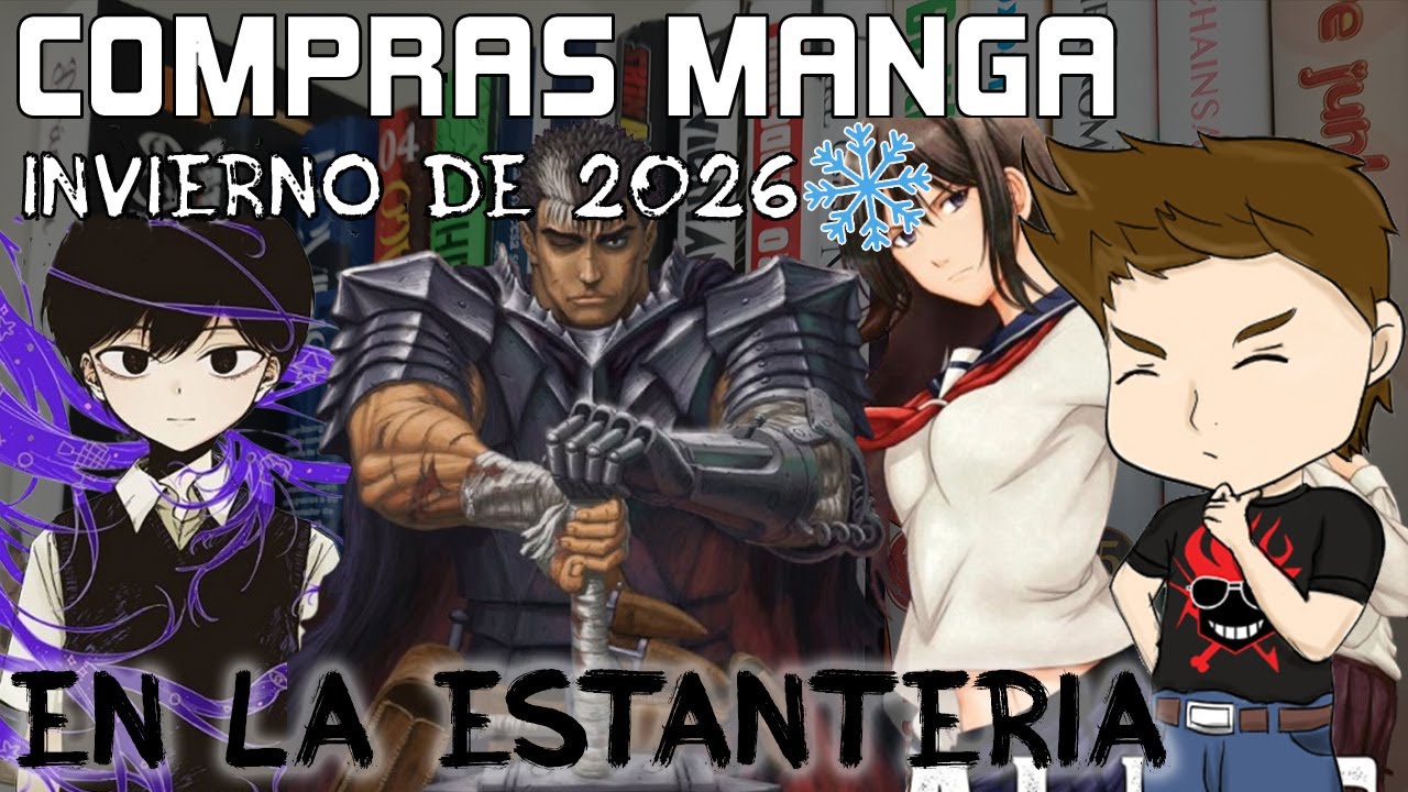 Compras manga en la estantería 📚 - Invierno 2026 ❄️
