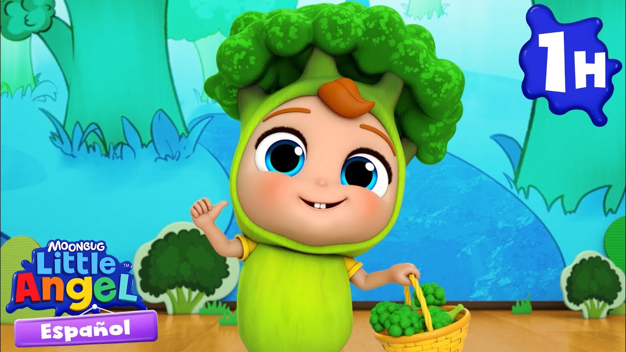 Beb&eacute; Juan ama los vegetales 🥦🥬🍅 Canciones Infantiles con Beb&eacute; Juan🎵| Little Angel Espa&ntilde;ol
