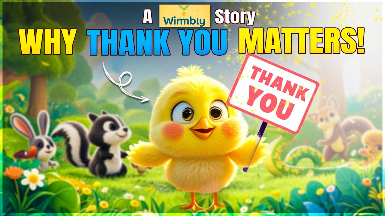 Wimbly Learns the Power of Thank You | A Gentle Lesson on Gratitude for Kids