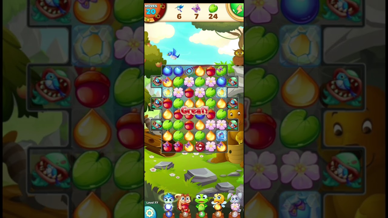 Level 76–78 Be Like | Forest Rescue Gameplay❣️