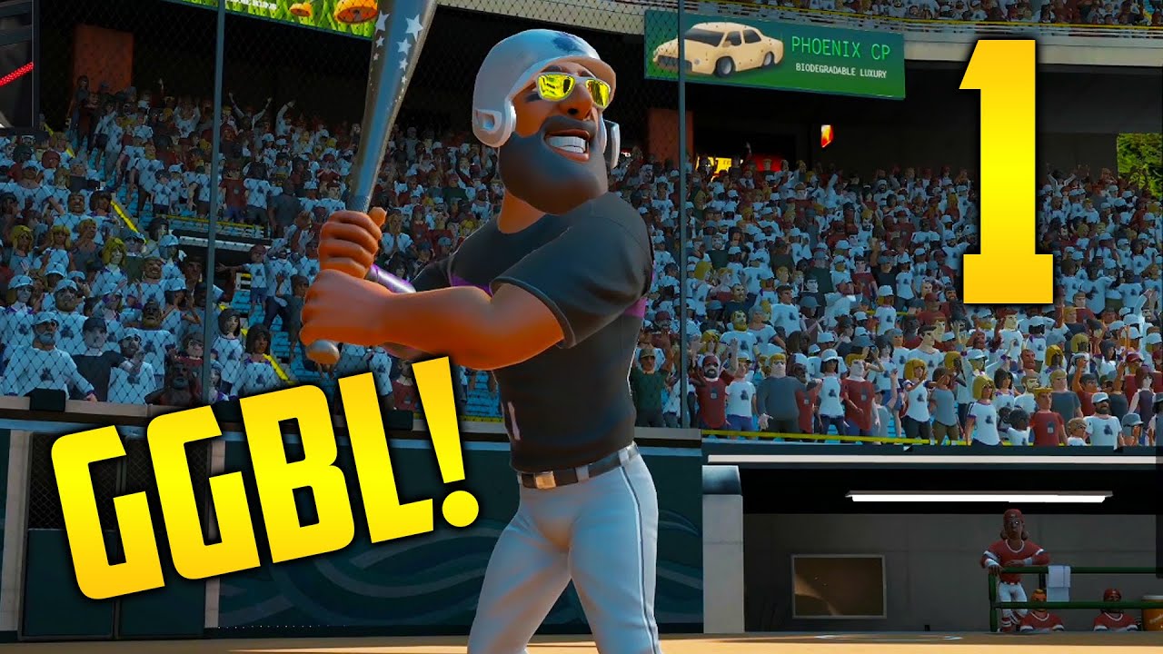 Super Mega Baseball 3 - GGBL - Part 1 "THE GOLDGLOVE BASEBALL LEAGUE!" (Gameplay Walkthrough)