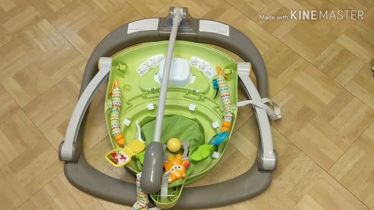 Fisher Price woodland friends fold and go jumperoo