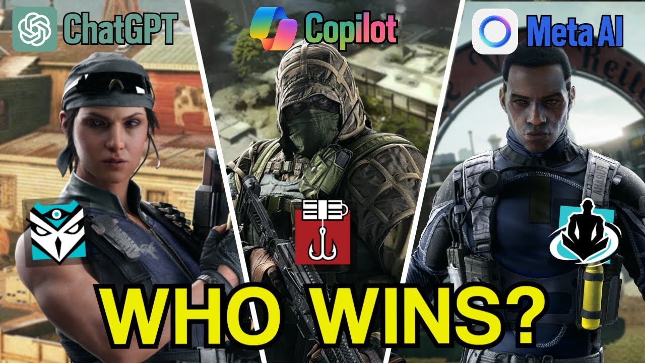 Which AI Is Better At Rainbow Six Siege? | Rainbow Six Siege (Ranked)