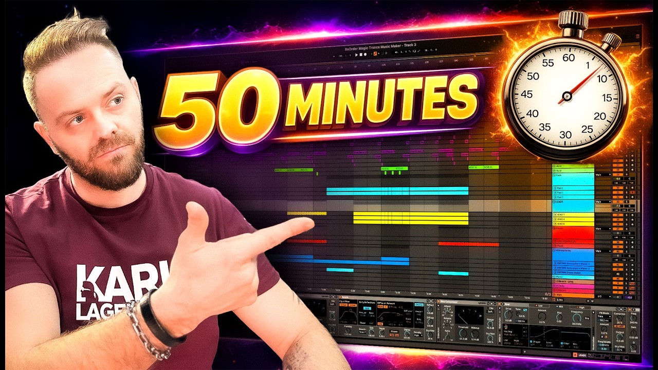 I Built a Complete Trance Track Faster Than Most Producers Make a Drop