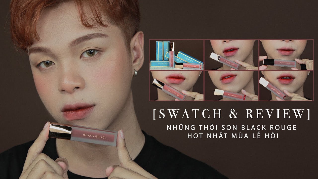 [Swatch & Review ] Những Thỏi Son BLACK ROUGE Hot Nhất Dịp Cuối Năm | by Phát Phát