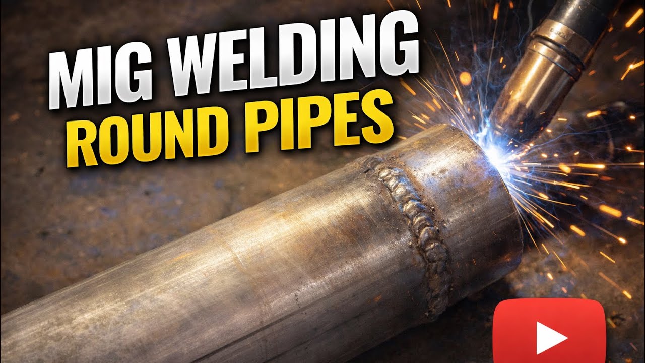 How to weld a pipe evenly?Mig Welding