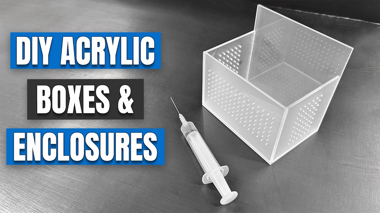 How to Build Acrylic (Plexiglass) Enclosures - No Cracks, No Clouding
