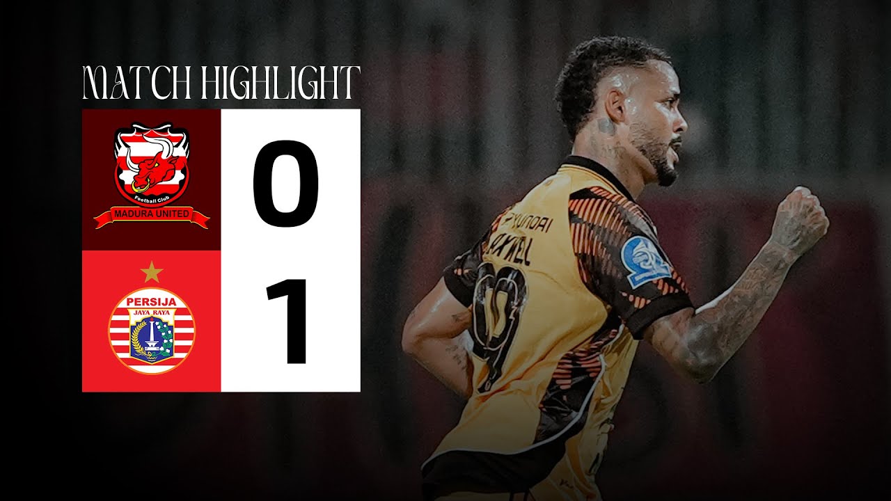 Gol Tunggal Emaxwell Menangkan Persija atas Madura United FC | Highlight BRI Super League 2025/2026