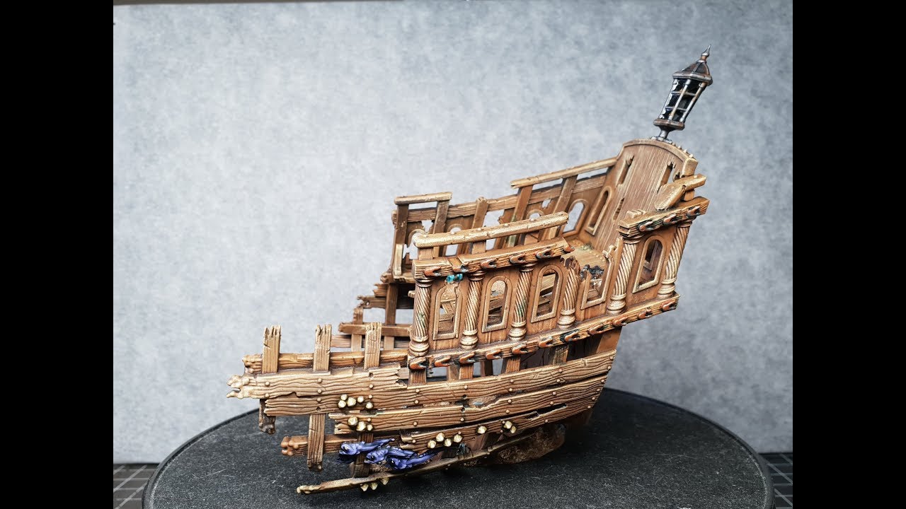 How to Paint the Gloomtide Shipwreck