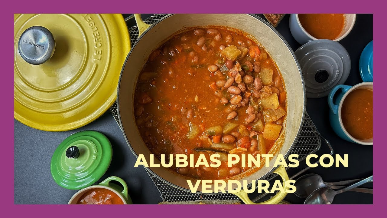 Alubias Pintas Con Verduras Receta Paso A Paso