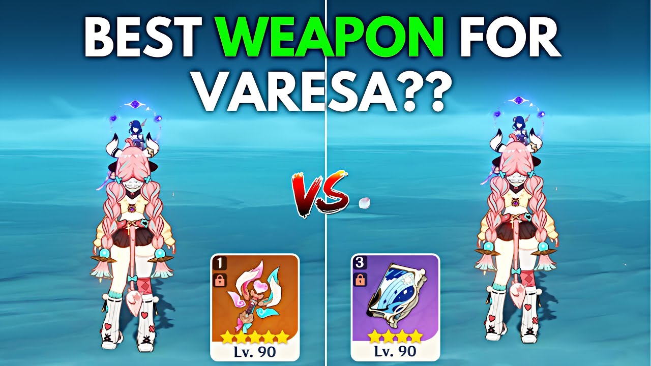 Widsith vs Vivid Notions!! Best Weapon for Varesa? Genshin&nbsp;Impact
